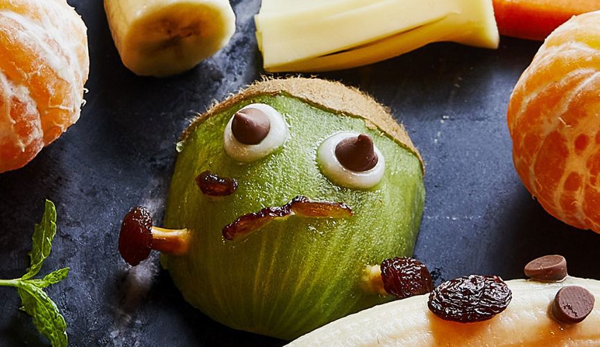 Kiwi monster heads