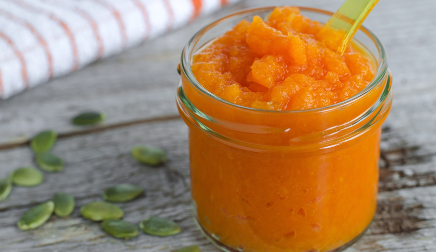 Pumpkin purée