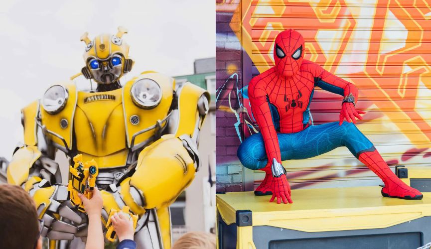 Module - Character Visit: Mimicbee & Spidey