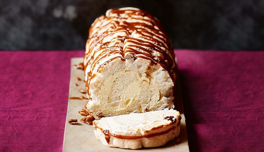 Toffee Pecan Roulade
