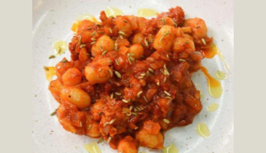 Will Hollands' Gnocchi, pork, fennel and tomato bolognese