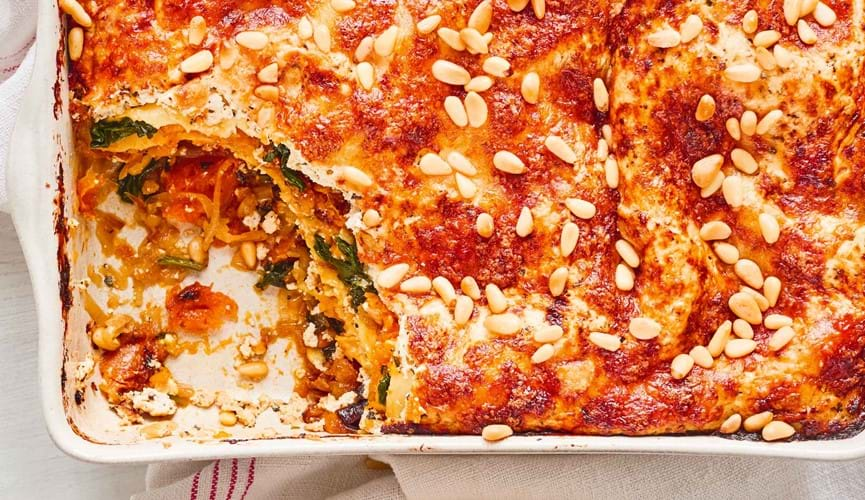 Pumpkin Lasagne