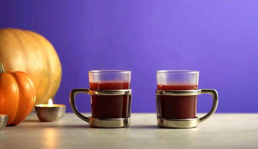 Mulled midnight magic mocktail