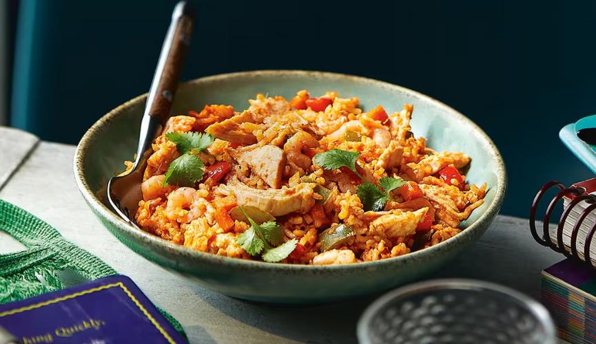 Fridge-raid egg fried rice