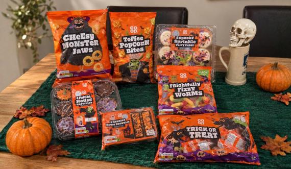 Halloween treat and sweets