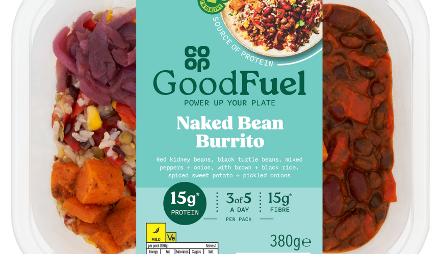 Naked Bean Burrito (V)