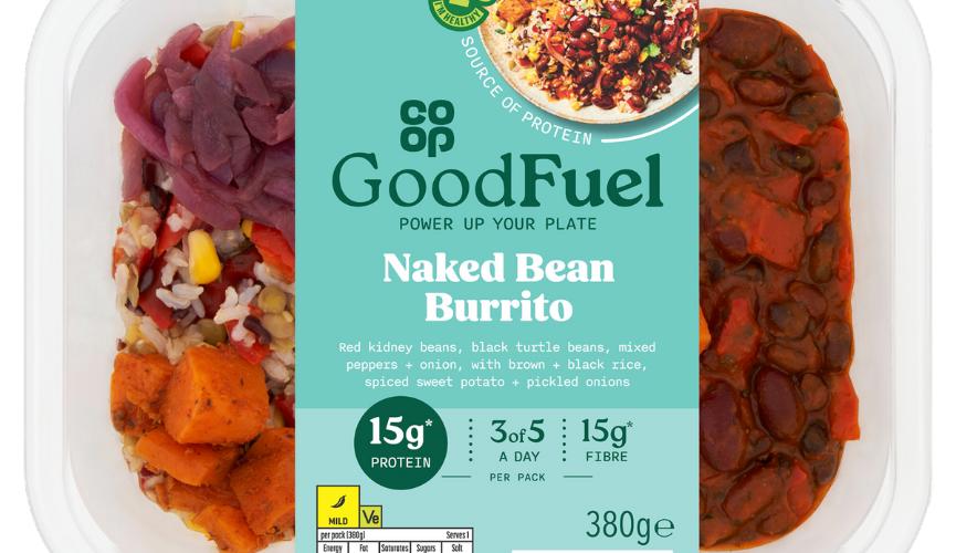 Naked Bean Burrito (V)