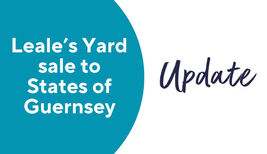 Important update regarding Leale’s Yard