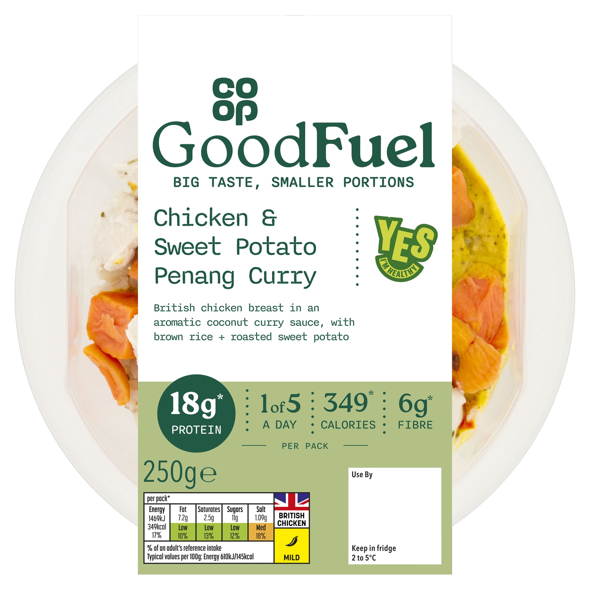 Chicken & Sweet Potato Penang Curry